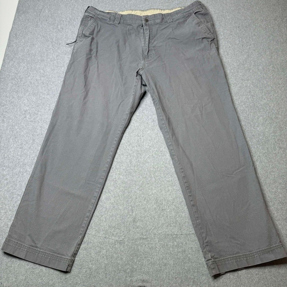 Columbia Outdoor Canvas Utility Pants Men's 30x40 Regular Fit Size Grey